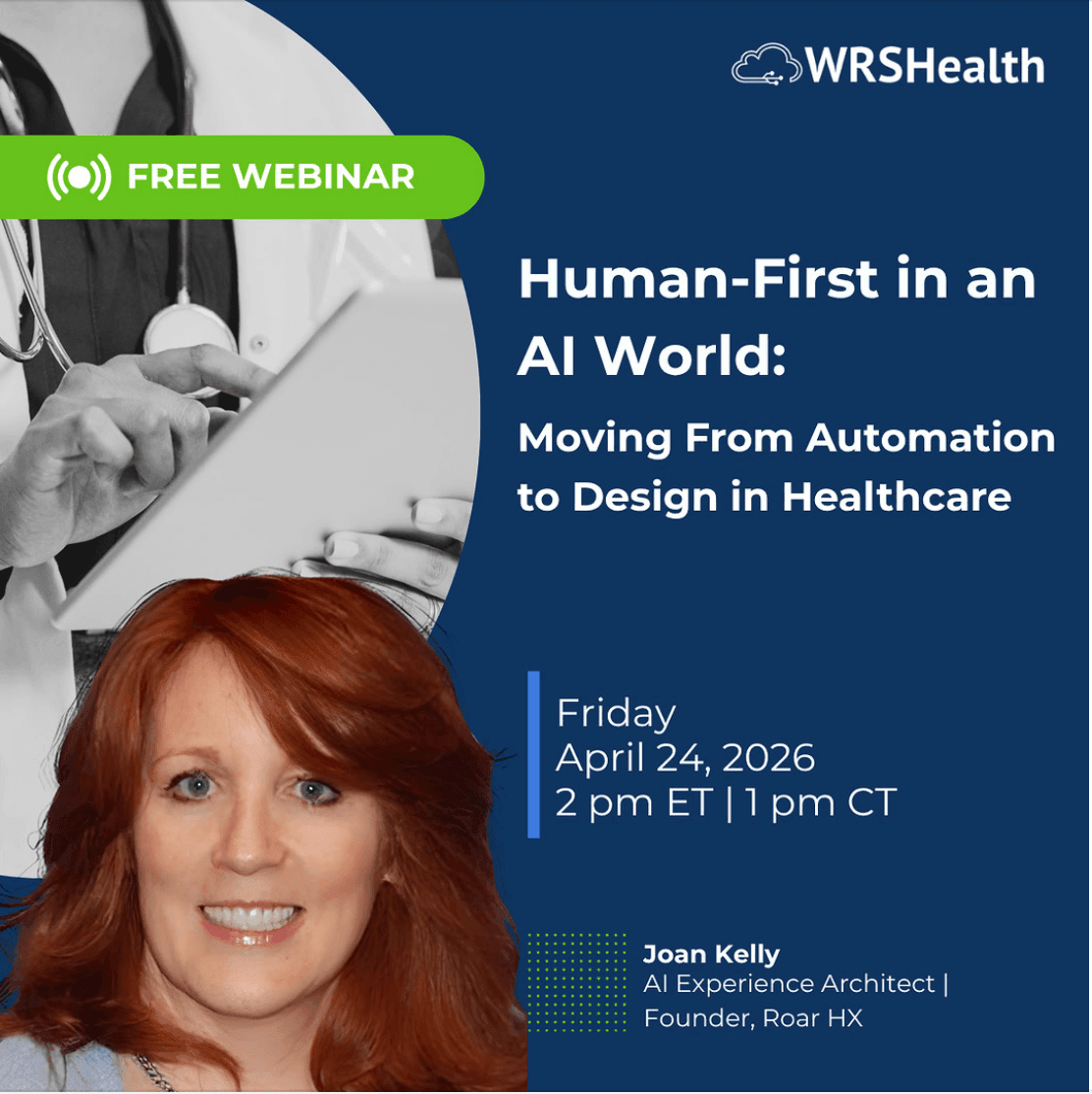 Human First Webinar with WRS Health April 24, 2026 Human First Webinar with WRS Health April 24, 2026